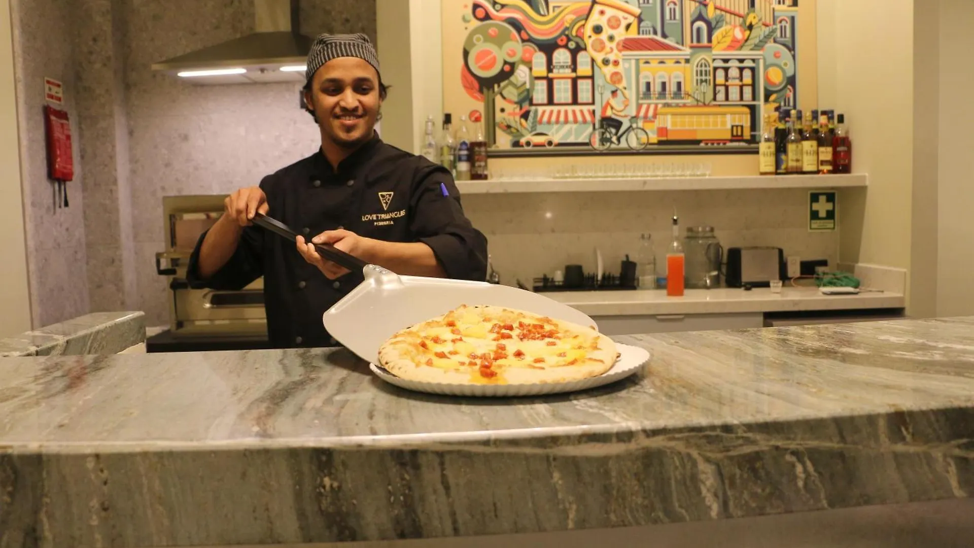 Gspot Hostels & Love Triangles Pizzeria Lisbon
